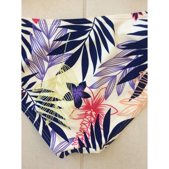 French Connection Bikini Swimwear Multicolor Floral Swimsuit - Picture 9 of 11